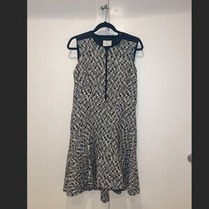 Akris Punto Sleeveless Abstract Dress Size 8